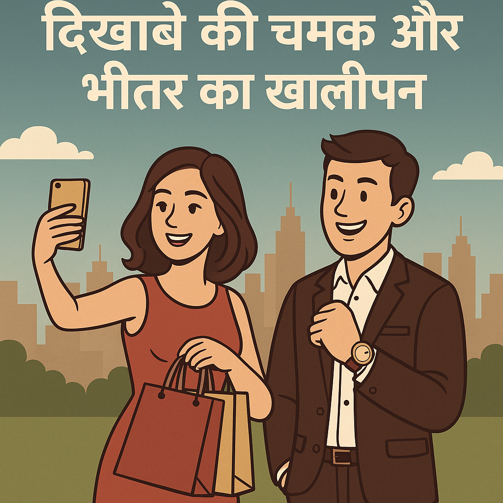 दिखावे की जिंदगी से बर्बादी की ओर